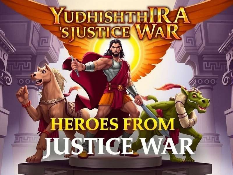 Legendary Warriors in Yudhishthira S Justice War Heroes from Yudhishthira S Justice War