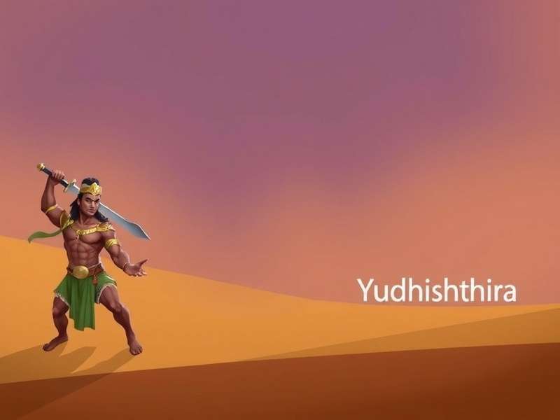 Epic Battle Scene from Yudhishthira S Justice War Yudhishthira S Justice War Game Banner